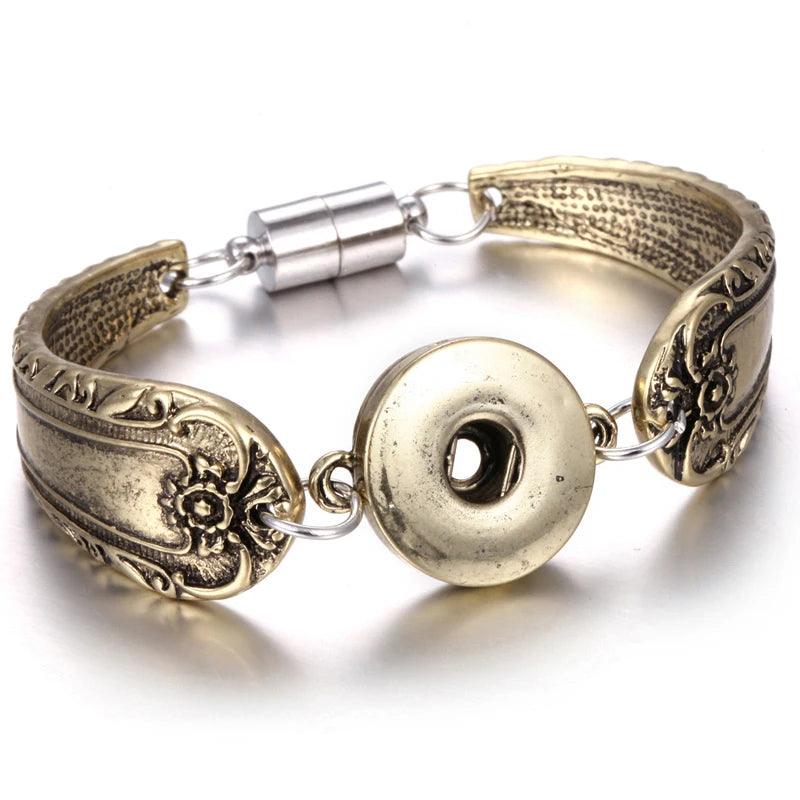 Bracelet Magnétique en Métal Coloré - Charme et Élégance pour Femme - Variante