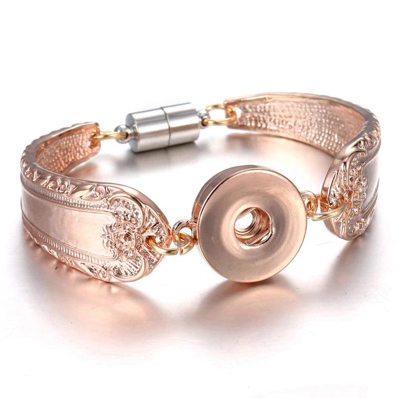 Bracelet Magnétique en Métal Coloré - Charme et Élégance pour Femme