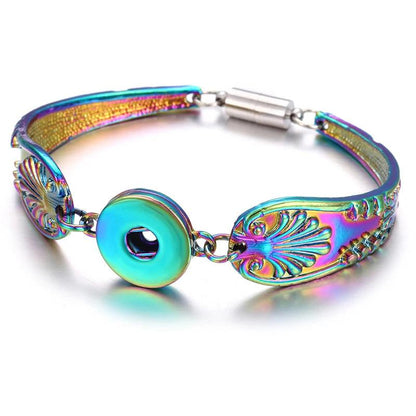 Bracelet Magnétique en Métal Coloré - Charme et Élégance pour Femme - Variante