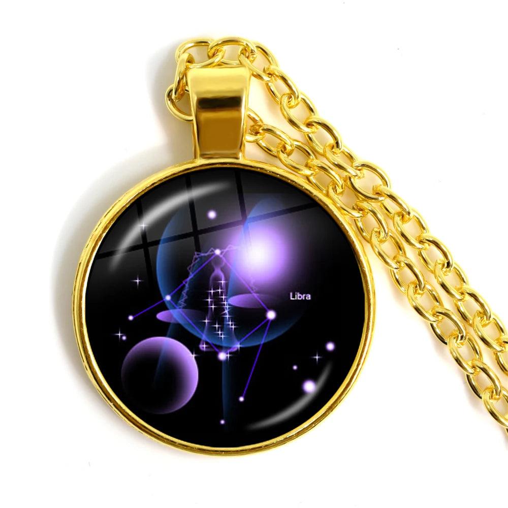 Collier Plaqué Argent Bélier - Bijou Zodiaque avec les 12 Constellations - Variante