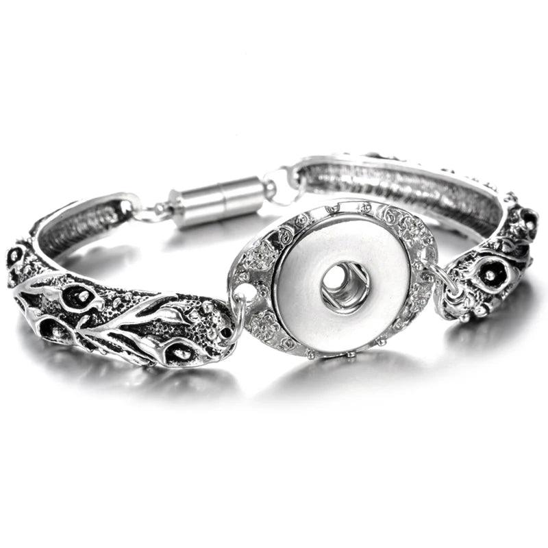 Bracelet Magnétique en Métal Coloré - Charme et Élégance pour Femme - Variante