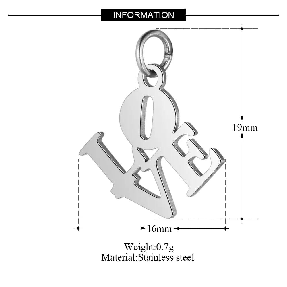 Pendentif Mystique en Acier Inoxydable - Connecteur pour Bijoux Ésotériques et Spirituels - Variante