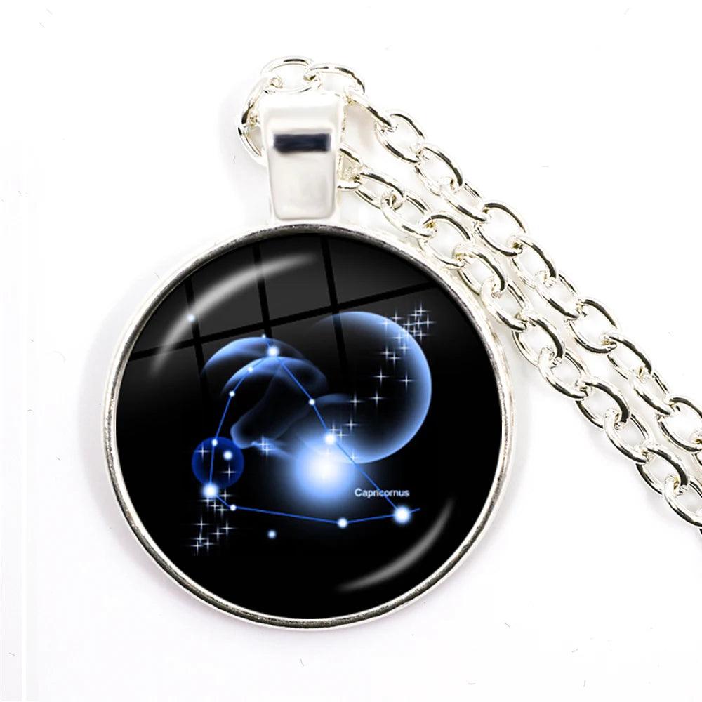 Collier Plaqué Argent Bélier - Bijou Zodiaque avec les 12 Constellations - Variante