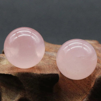 Boule de Cristal en Quartz Naturel - Améthyste et Quartz Rose