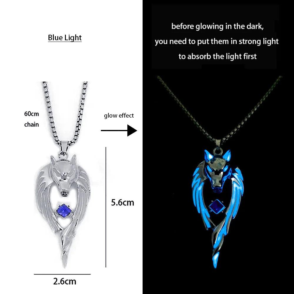 Collier Dragon Lumineux - Bijou Mystique pour Hommes et Femmes, Énergie Magique et Esotérique - Variante