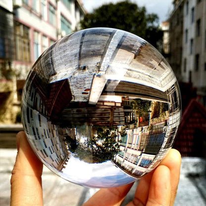 Boule de Verre Transparente - Accessoire Polyvalent pour Divination et Décoration