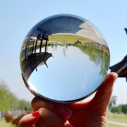 Boule de Verre Transparente - Accessoire Polyvalent pour Divination et Décoration