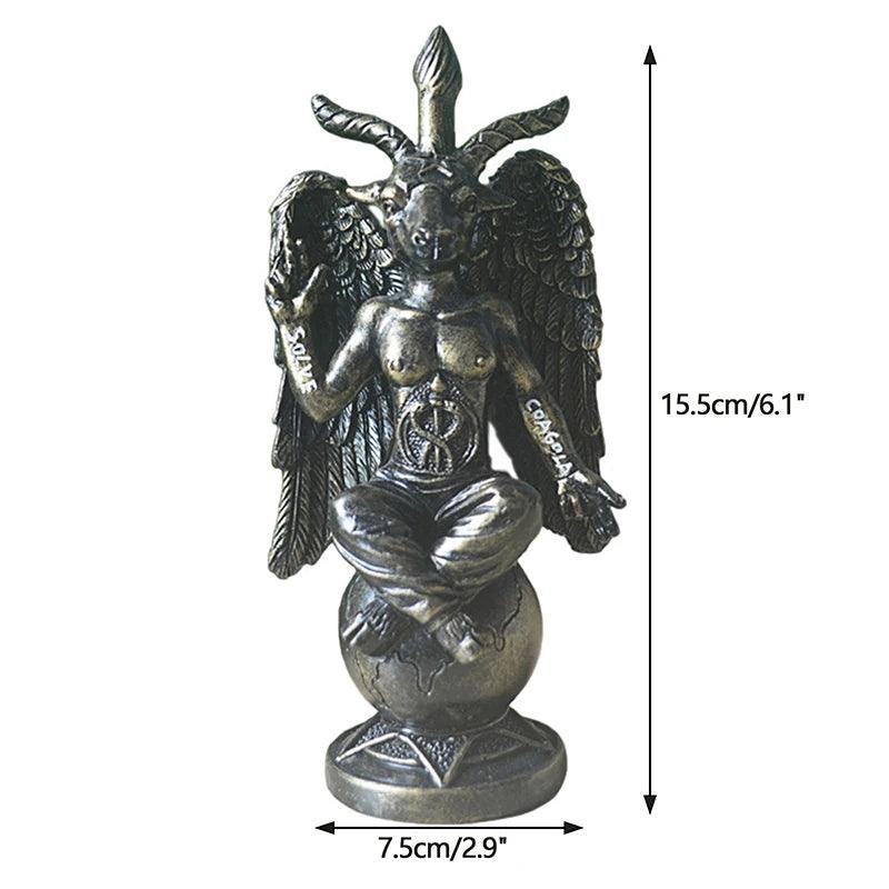 Statue de Baphomet - La Chèvre Divine du Dieu Cornu