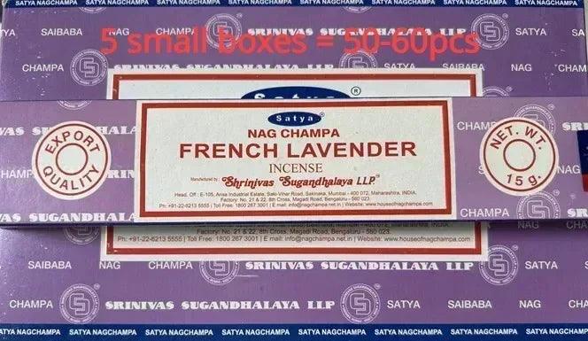 Collection d’Encens Indiens Nag Champa Satya - Bâtons Aromatiques pour Méditation - Variante