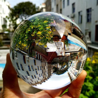 Boule de Verre Transparente - Accessoire Polyvalent pour Divination et Décoration