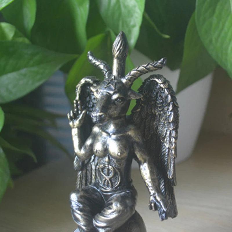 Statue de Baphomet - La Chèvre Divine du Dieu Cornu