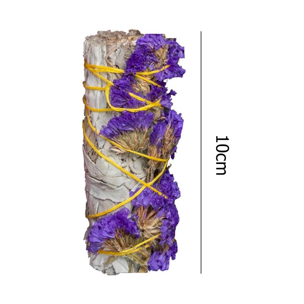 Bâtonnets de Sauge Blanche Naturelle - Purification et Nettoyage Énergétique - Variante