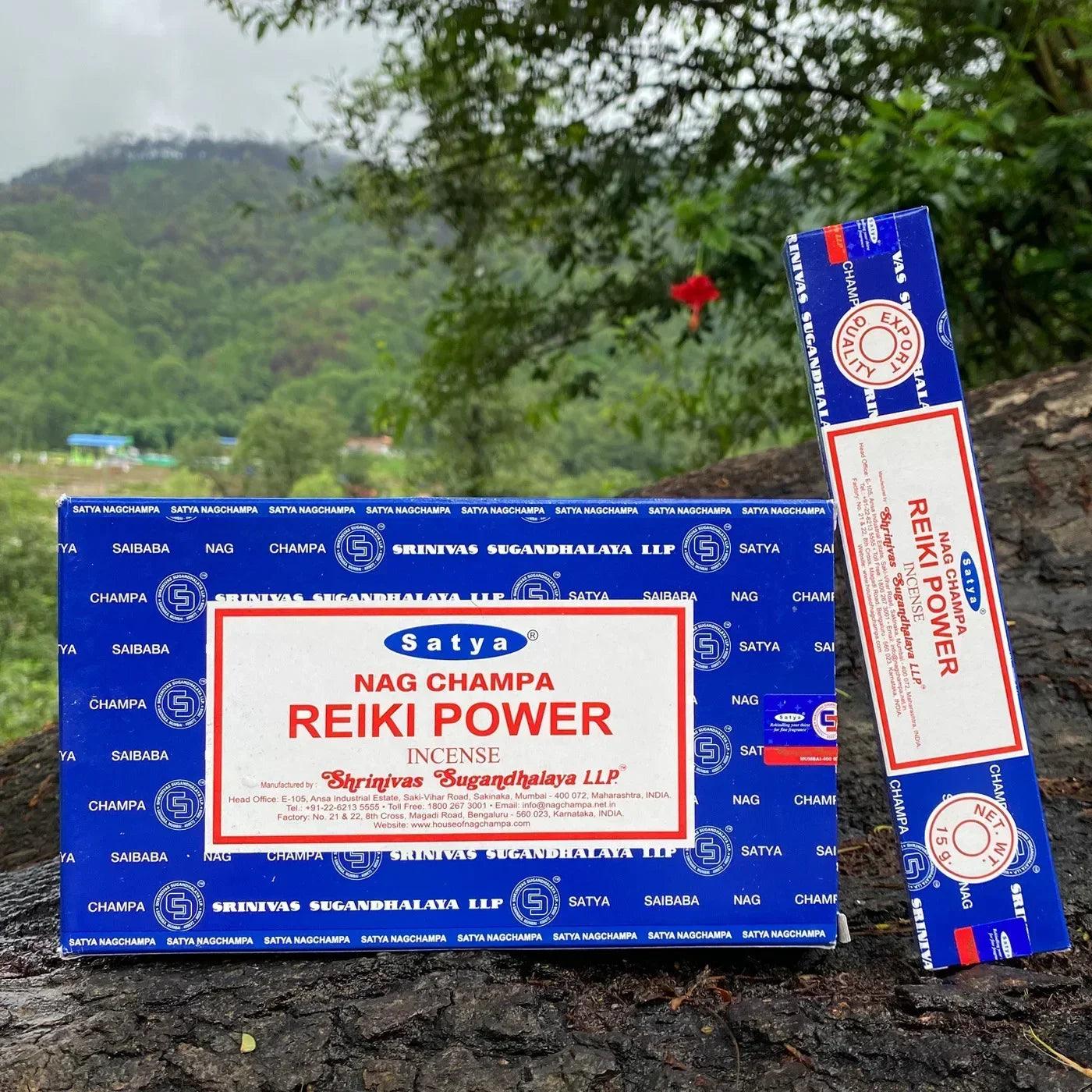 Collection d’Encens Indiens Nag Champa Satya - Bâtons Aromatiques pour Méditation - Variante