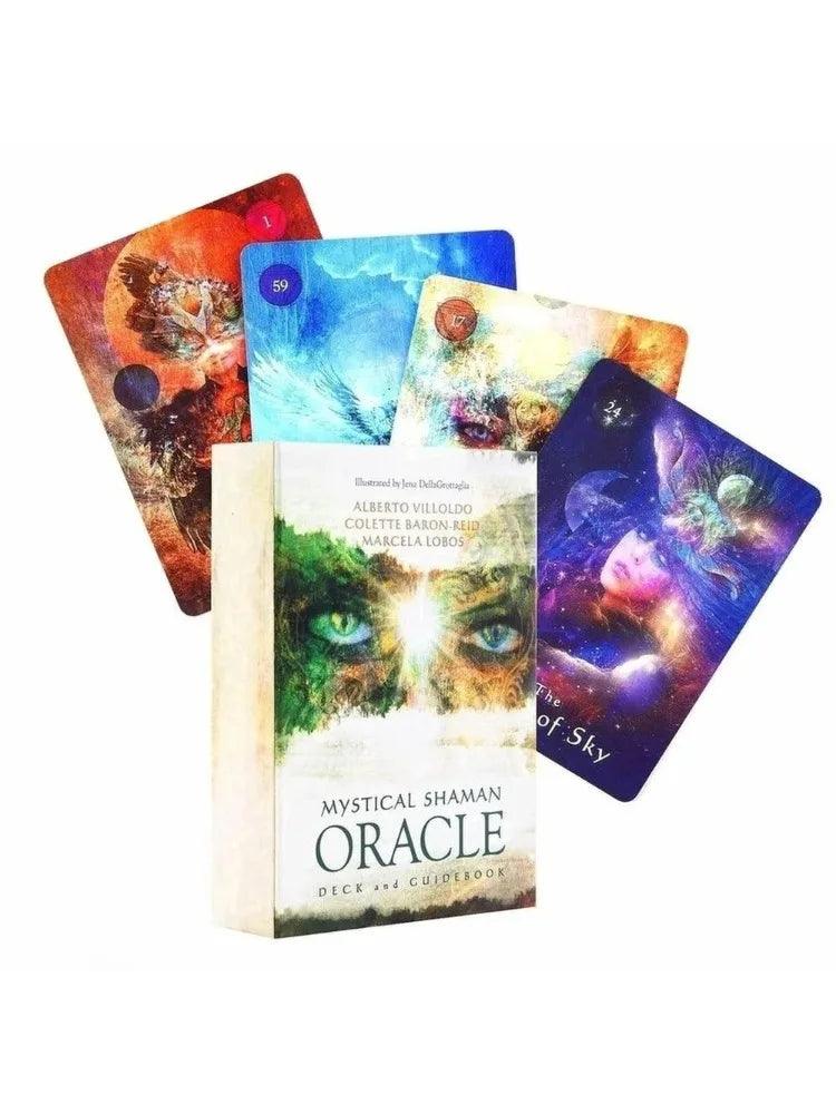 Jeu de Cartes Oracle Chaman Mystique - Tarot du Destin Mystérieux - Variante