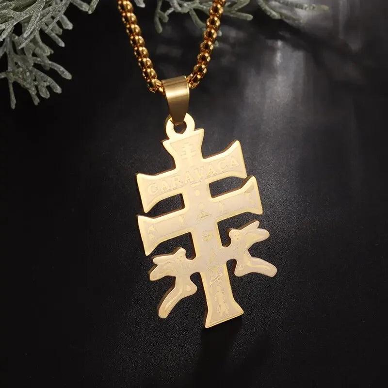 Collier Pendentif Croix Ankh - Bijou Mystique pour Hommes et Femmes - Variante