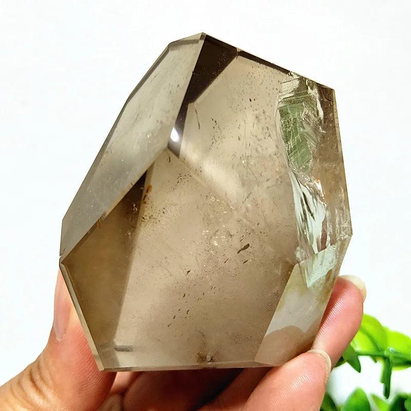 Ornements en Cristal de Quartz Fumé - Pierre Naturelle pour Rituel et Énergies Mystiques - Variante