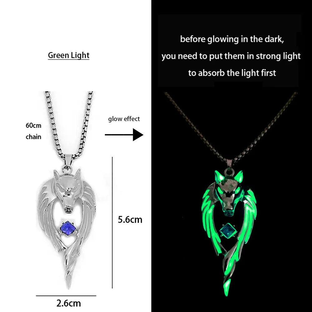 Collier Dragon Lumineux - Bijou Mystique pour Hommes et Femmes, Énergie Magique et Esotérique - Variante