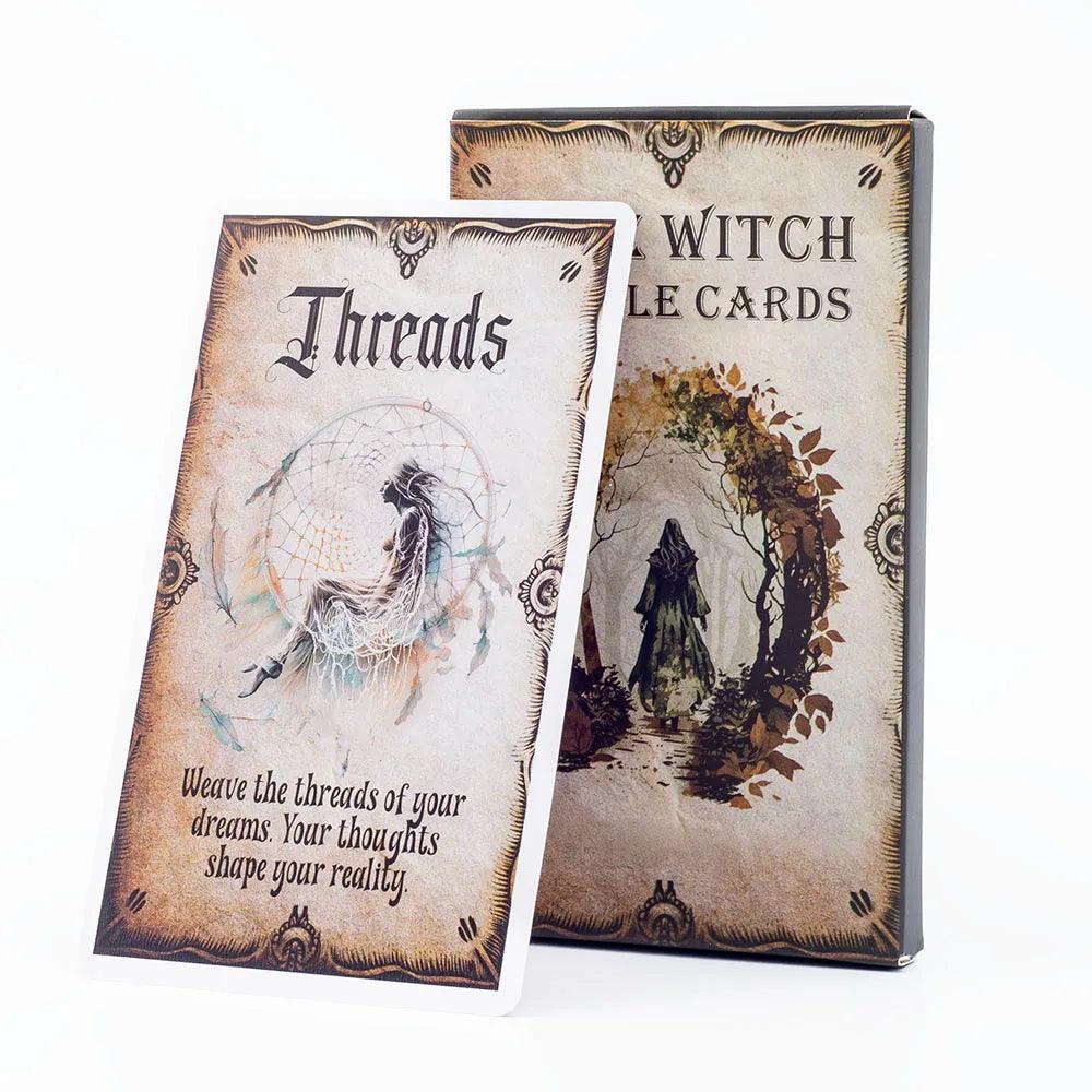 Cartes Oracle de Sorcière - Jeu Divinatoire et Spirituel