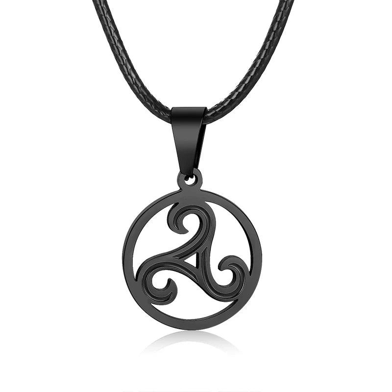 Collier Rond OM - Pendentif Ajustable Yoga et Bijou Spirituel pour Hommes - Variante