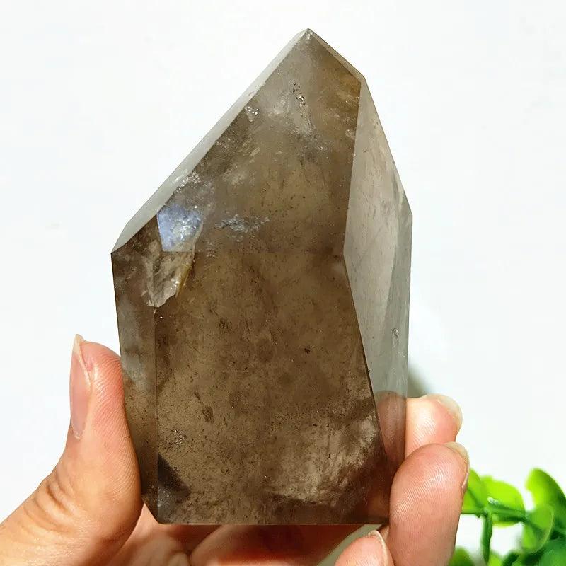 Ornements en Cristal de Quartz Fumé - Pierre Naturelle pour Rituel et Énergies Mystiques - Variante