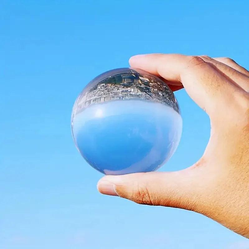 Boule de Verre Transparente - Accessoire Polyvalent pour Divination et Décoration