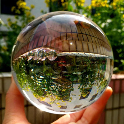 Boule de Verre Transparente - Accessoire Polyvalent pour Divination et Décoration