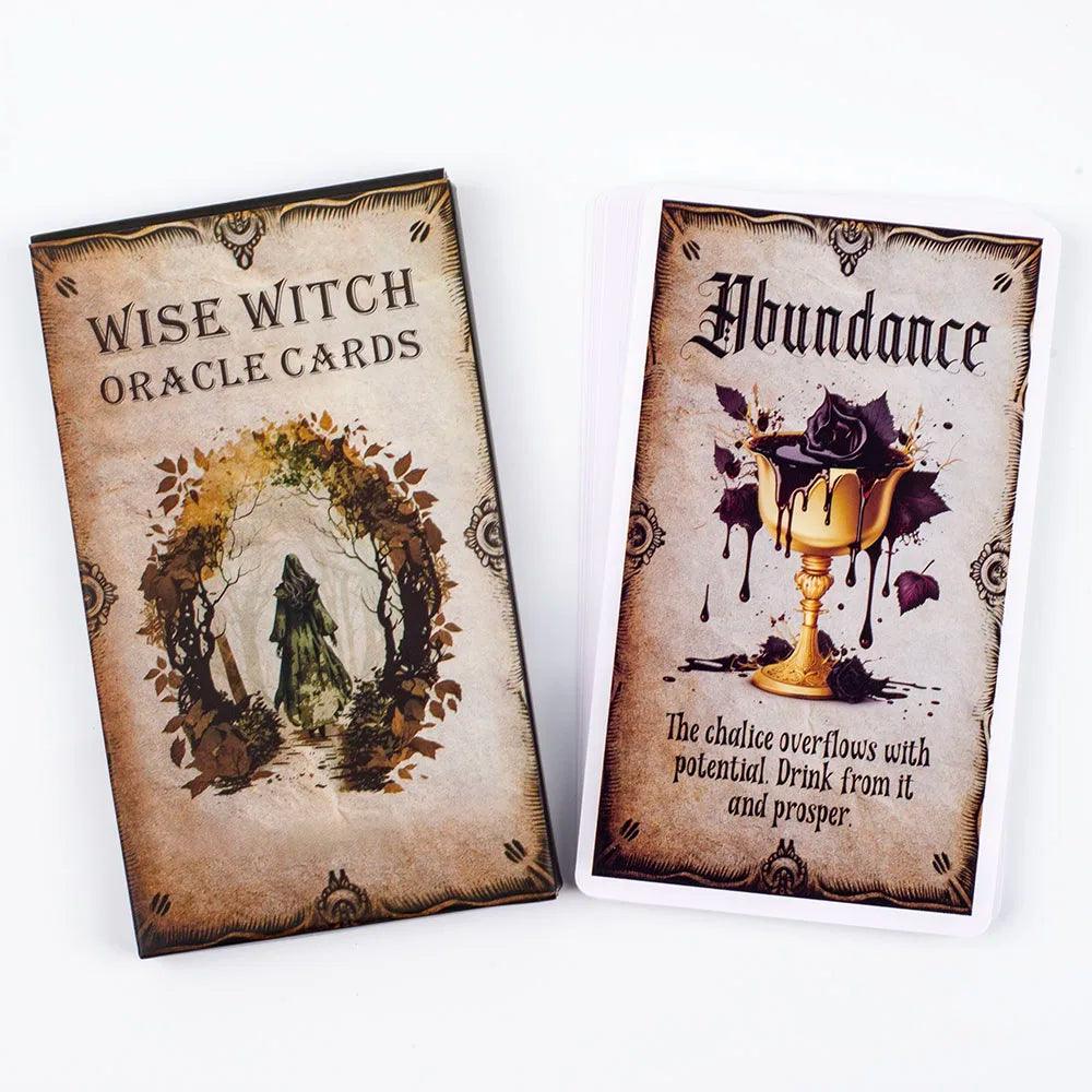 Cartes Oracle de Sorcière - Jeu Divinatoire et Spirituel