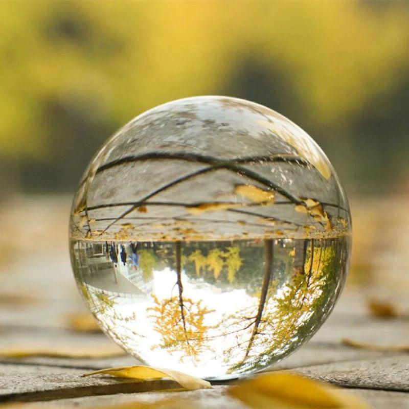 Boule de Verre Transparente - Accessoire Polyvalent pour Divination et Décoration