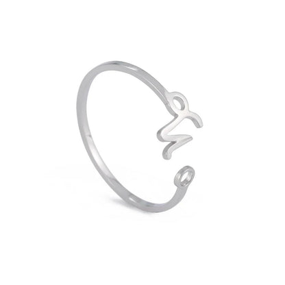 Bague Ajustable 12 Zodiaques - Élégance Minimaliste et Énergie Astrologique - Variante