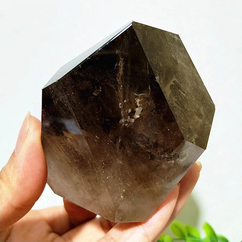 Ornements en Cristal de Quartz Fumé - Pierre Naturelle pour Rituel et Énergies Mystiques - Variante