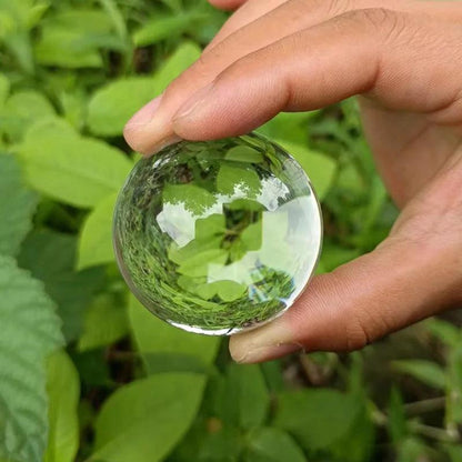 Boule de Verre Transparente - Accessoire Polyvalent pour Divination et Décoration