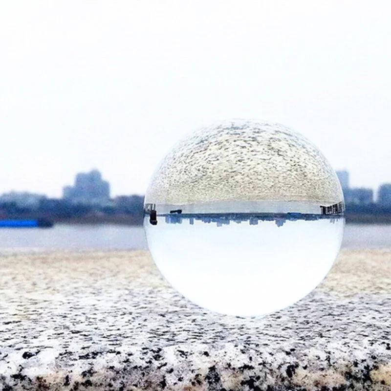 Boule de Verre Transparente - Accessoire Polyvalent pour Divination et Décoration